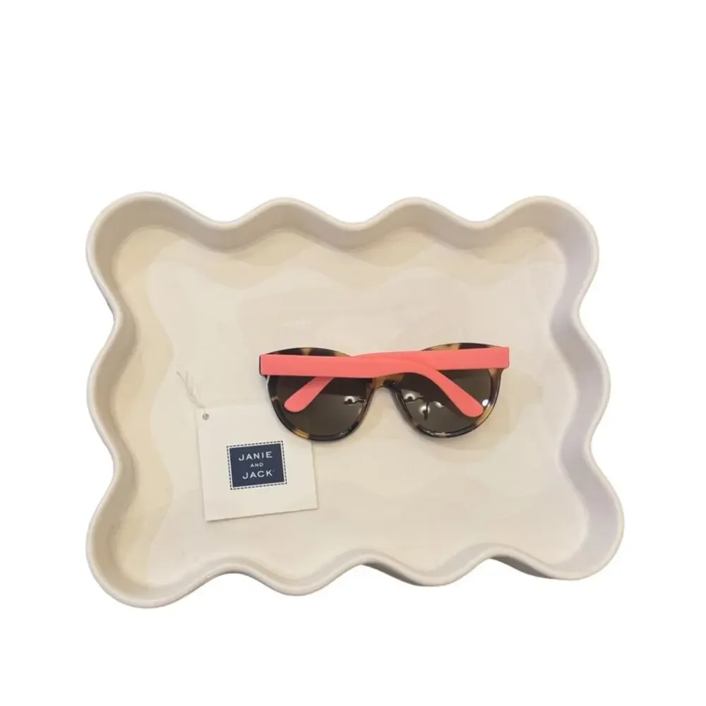 Janie and Jack Tortoise Cat-Eye Sunglasses 0-2Y